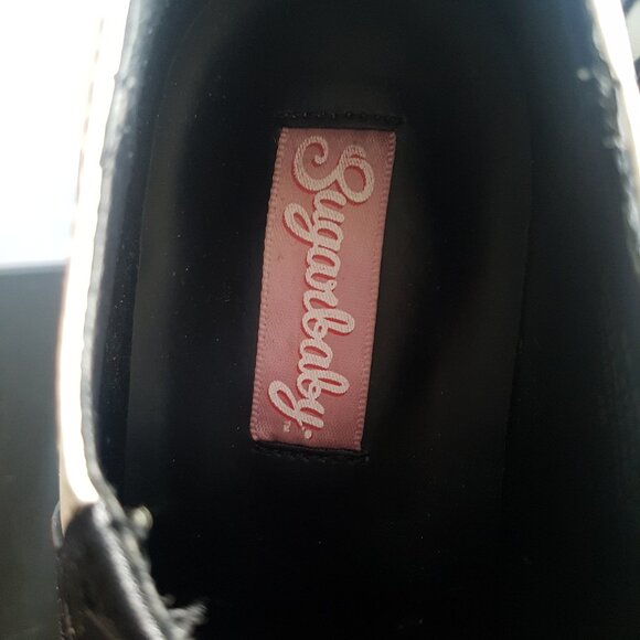 Sugarbaby Sugarthrillz Peggy Sue loafer Platform shoes US 8 - Picture 5 of 10